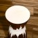 Stool 27x27x49 cm, Albezia