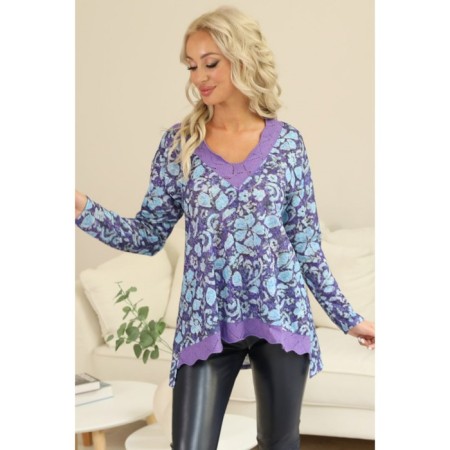 Women's tunic Wisell M5-4641, size 46-5