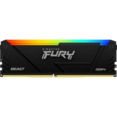 Memory DDR4 8GB 3200MHz KINGSTON KF432C16BB2A/8 Fury Beast RTL Gaming PC4-25600 CL16 Dimm 2 106501