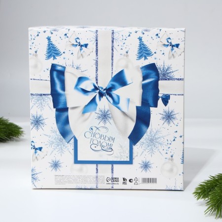 Gift New Year's set. Diary and thermostat "Happy New Year!"-8