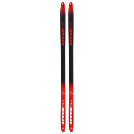 Plastic skis, 120 cm, with a notch, the color of mix-7