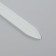 Nail glass for nails, 14 cm, in case, transparent/silver color