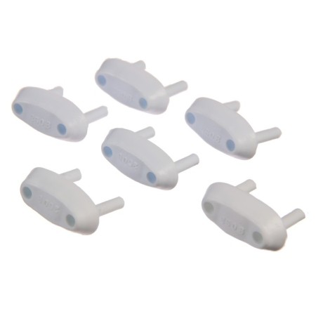 Plugs for electric sockets, 6 pcs.-3