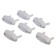 Plugs for electric sockets, 6 pcs.