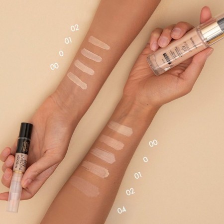 Tonal Foundation of Deborah Instant Lifting Effect, tone 0 snow-white pink, 30 ml-2