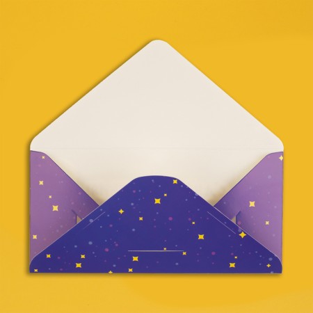 An envelope for money with a wooden element "Happy Birthday!" Balloons, 16x8 cm-2