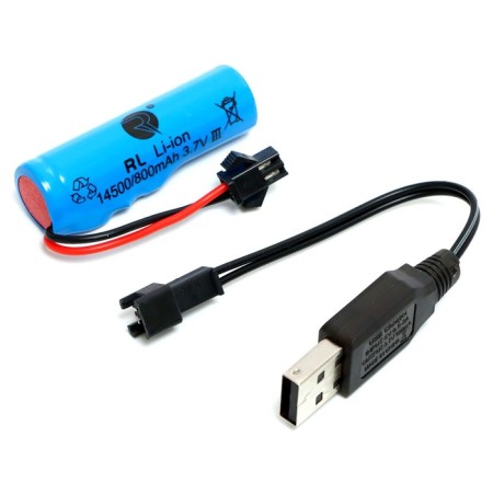 The Robbysh machine, radio -controlled, works on the battery, the color is blue-8