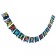 Paper garland with a dinosaur tape