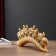 Polystone souvenir "Seven gold elephants in the golden bosm" 11.5x29.5x3.8 cm