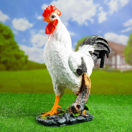 Garden figure "Rooster" large 38x19x53cm-1