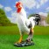 Garden figure "Rooster" large 38x19x53cm