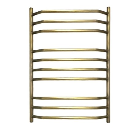 Water towel Domoterm "Laura", P10, 10 crossbars, 500 x 800 mm, bronze