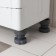 Anti-vibration sliding stands, 4 pcs, 6.5 × 8-10 cm, D = 4.7 cm