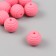 Busina Silicon "Round with a beam" Pink d = 1.5 cm