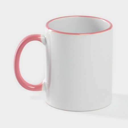 Mug ceramic share Twist, 350 ml, 12 × 8 × 9.5 cm, white color-4