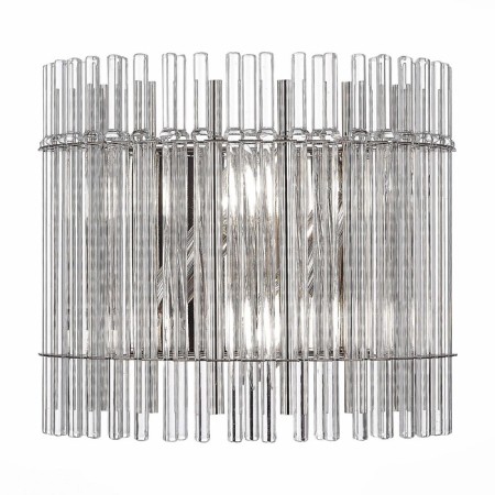 Sconces st. SL1656.101.02. Epica. 2x40 watts, E14, 24.5x22 cm, Nickel color