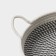 Basket for storage ladled handmade LadOOM "Visavi", with handles, 34 × 25 × 7 cm, color gray color
