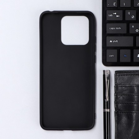 Innovation cover, for Xiaomi Redmi 10c, silicone, matte, black-1