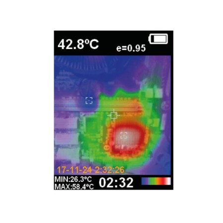 Thermal imager ADA TEMPRO VISION A00519, coeff. radiation from 0.1 to 1, 8-14 μm, from -20 to +300 ° 390054-4