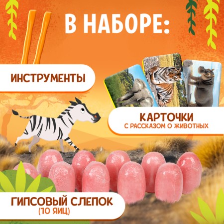 Set for excavations "World of Beasts"-1