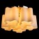 Ceiling lamp A3479PL-5CC Serenata 5x40W E27 51x51x27 cm