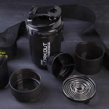 Shaker with a bowl for the protein "Best version of you", 500 ml-2