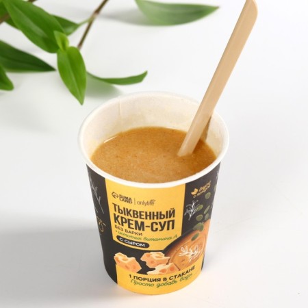 Pumpkin dietary soup with cheese, without cooking, 40 g.-1