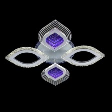 LED LED Economic light 51256/4+1wt RBP+3D, 5XLED, 8x55x55 cm, white color