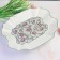 Rectangular Lenardi "Gloria", length 45 cm