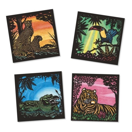 Djeco coloring set "Shadows"-3