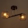 Estet chandelier 2he27 40W Black 36x36x23.5cm Bayerlux