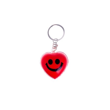 Square “heart” on a key fob, color mix-1