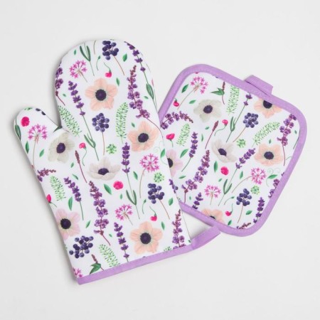 The kitchen set of the Provence shares, a severity of 17*17 cm, mittens 26*16 cm, 100% p/e-1