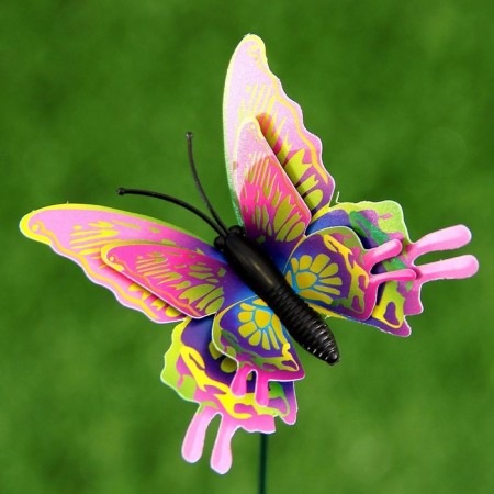 Plug "butterfly Delfius 25cm, set 6pcs, mix-7