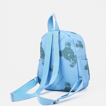 Baby backpack on lightning, blue color-1