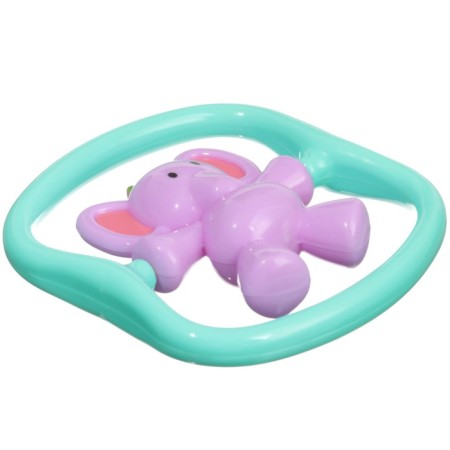 Rattle "elephant", color mix, crush me-4