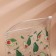 Cosmetic bag from transparent PVC 21 x2 x14 cm "avocado"