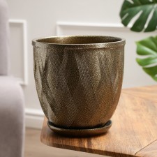 Flower Greece Pot with a pallet 5l