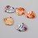 Decor for creativity Metal "School backpack" enamel mix 2x1.8 cm
