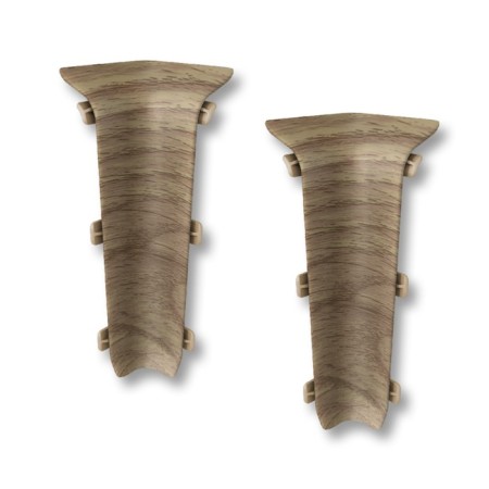 Inner lexide angle 80mm oak classic (2pcs/blister)