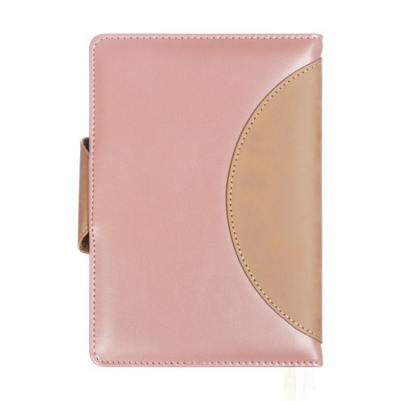 Gift Davente.agatha Set: Low -Long Drummer, A5 136 sheets, solid cover, block 70, pink + ballpoint pen-13