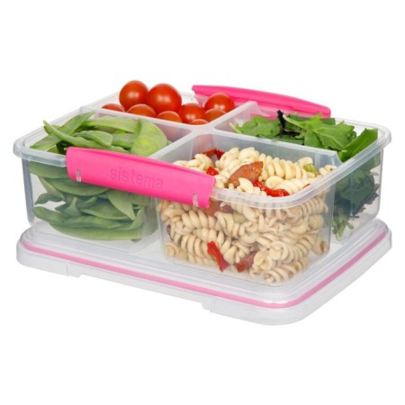 Container rectangular four -section, 1.74 liters-10