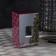 LED figure “Lantern with Santa Claus” 7.6 × 13.5 × 3.2 cm, plastic, sparkles, batteries AG13x3, glow warm white