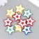 Acrylic beads "Stars" MIX 0.4x2.3x2.3 cm