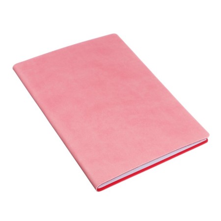 The weekly low -up A5, 64 sheets, on the stitch, an integrated cover of artificial leather, pink-1
