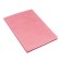 The weekly low -up A5, 64 sheets, on the stitch, an integrated cover of artificial leather, pink