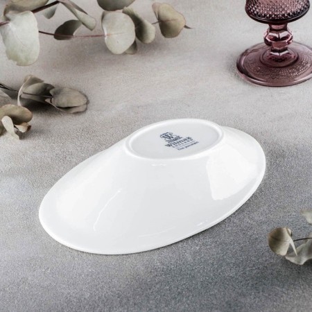 Porcelain salad Wilmax Stella, 150 ml, white color-5