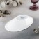 Porcelain salad Wilmax Stella, 150 ml, white color