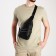 Sling bag, artificial leather, black color
