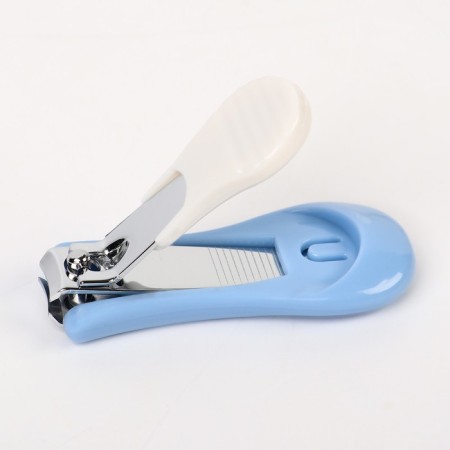 Children's manicure set (scissors, kniper, files), blue color-4